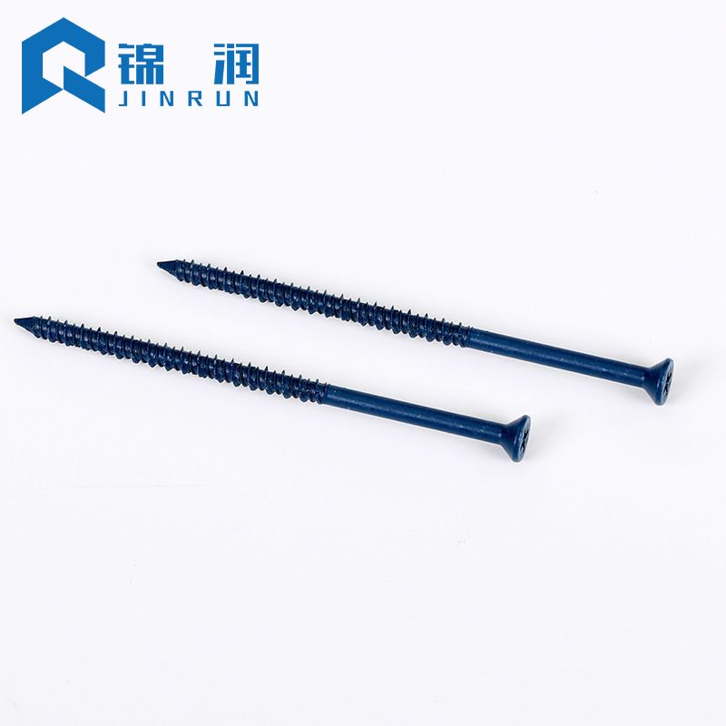 Tornillos para cemento con muchos tipos de cabeza